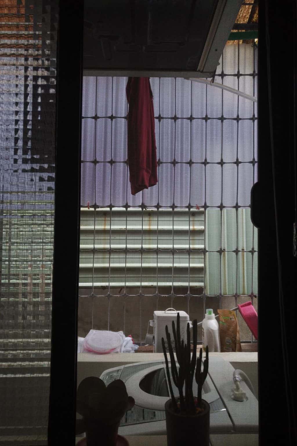 Alice Grünfelder schreibt mit diesem Blick aus dem Fenster in Taiwan