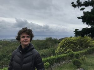 Alice Grünfelder schreibt in Taiwan, hier Dulan