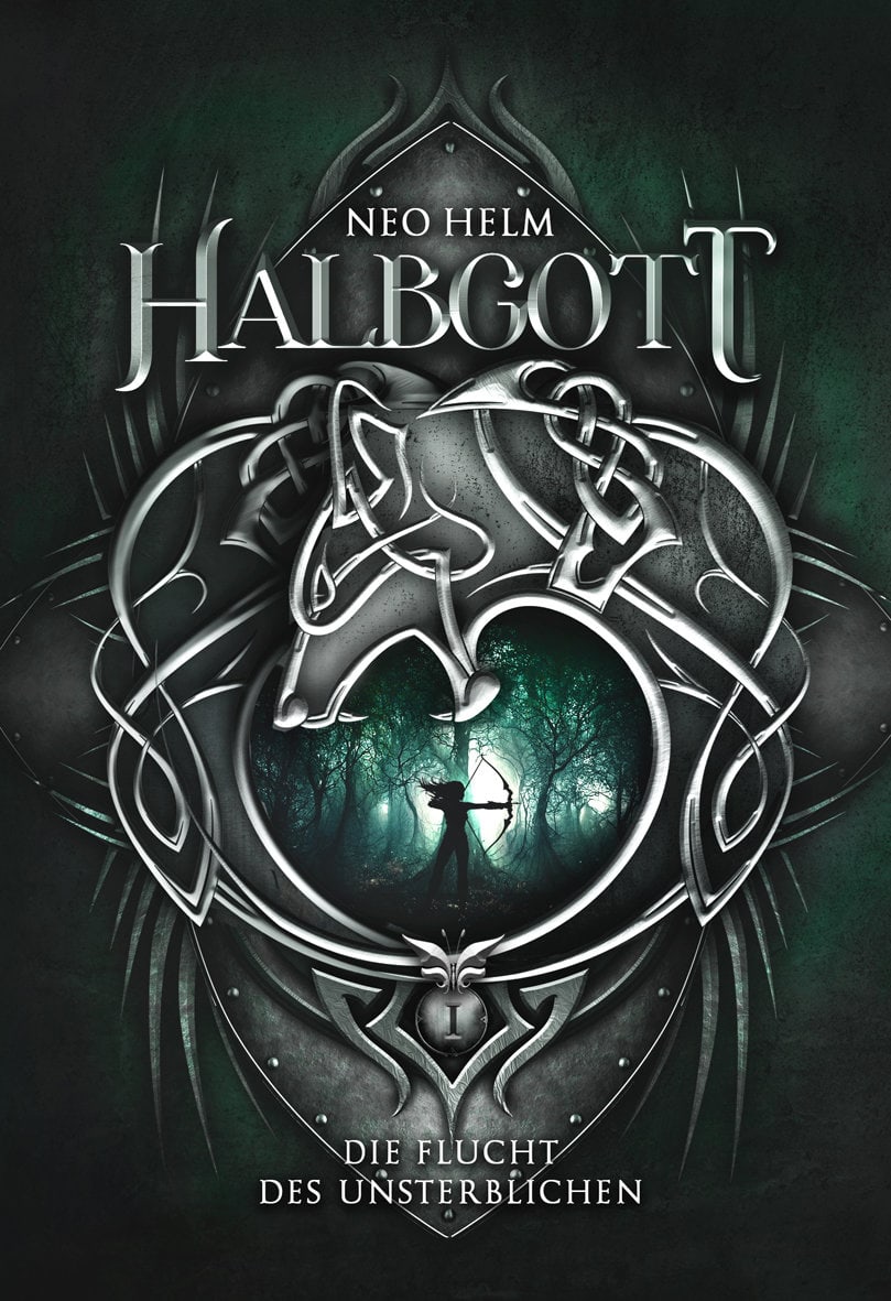 Cover des Fantasybandes Halbgott von Neo Helm