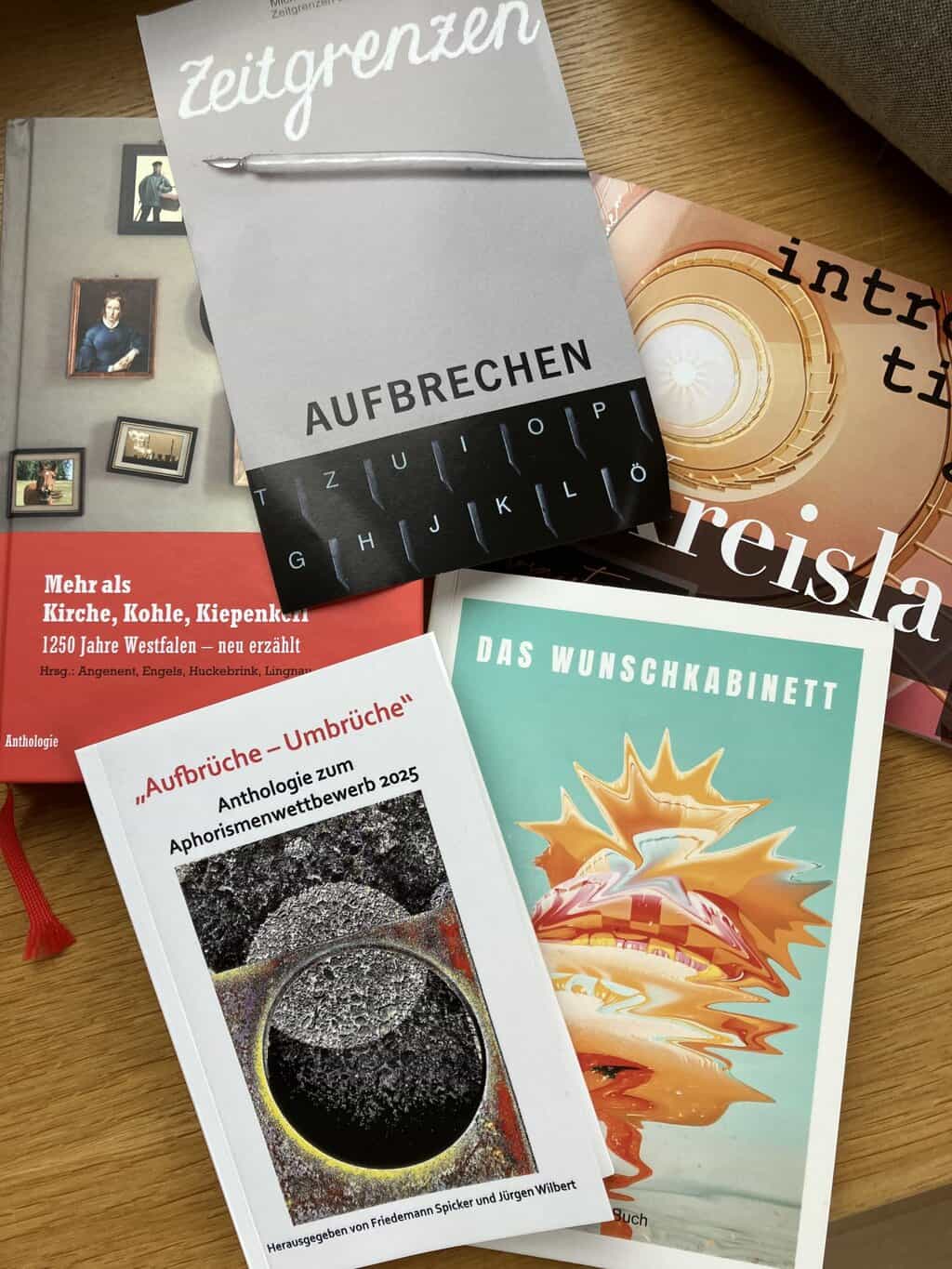 Überblick Literarische Veröffentlichungen Maike Frie 2025