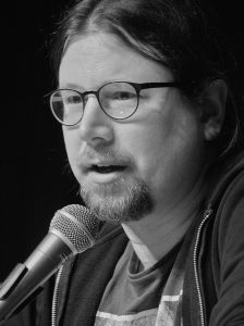 Autor Dierk Seidel bei einer Lesung